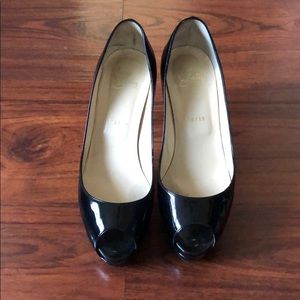 Christian Louboutin Patent Red Sole Pump